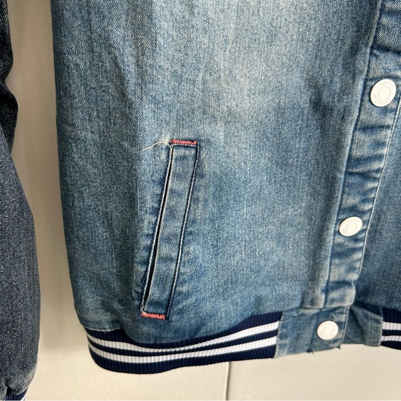 NWT Tommy Hilfiger Denim Bomber Jacket - Picture 3 of 11